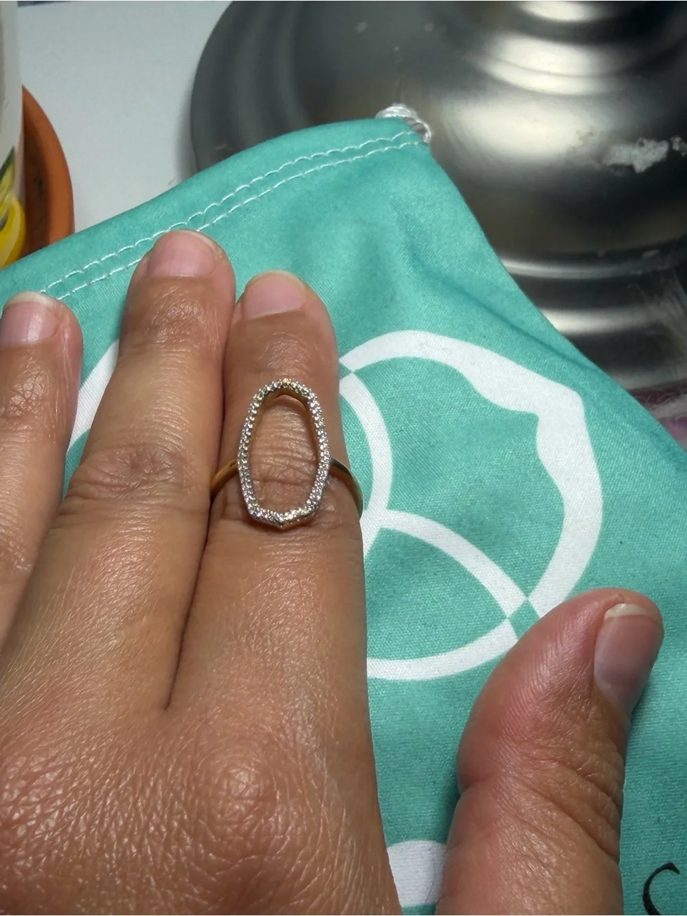 Kendra Scott Dani 14k Yellow Gold Open Ring